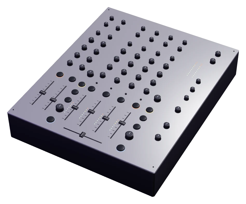 Allen & Heath Xone:96, 3D render